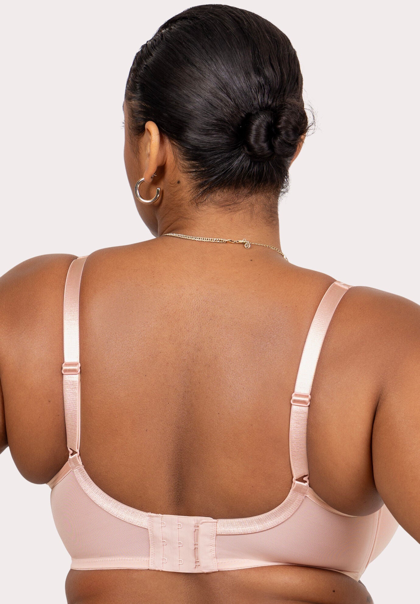 Sheer Mesh Plunge T-shirt Bra, BLUSHING ROSE, on-hover image number 1
