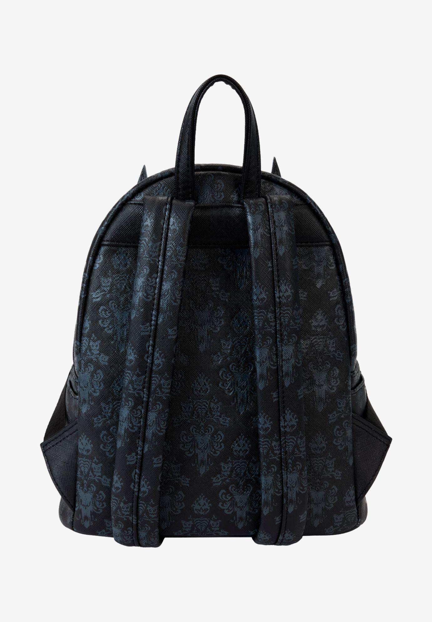 Loungefly x Disney Haunted Mansion Gargoyle Wallpaper Mini Backpack, BLACK, on-hover image number 1