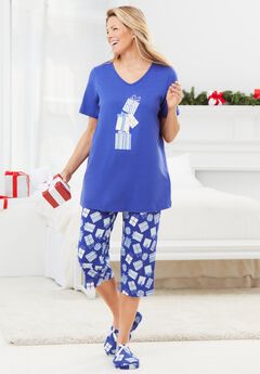 2-Piece Capri PJ Set