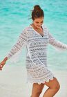 Scallop Lace Cover Up , , alternate image number null