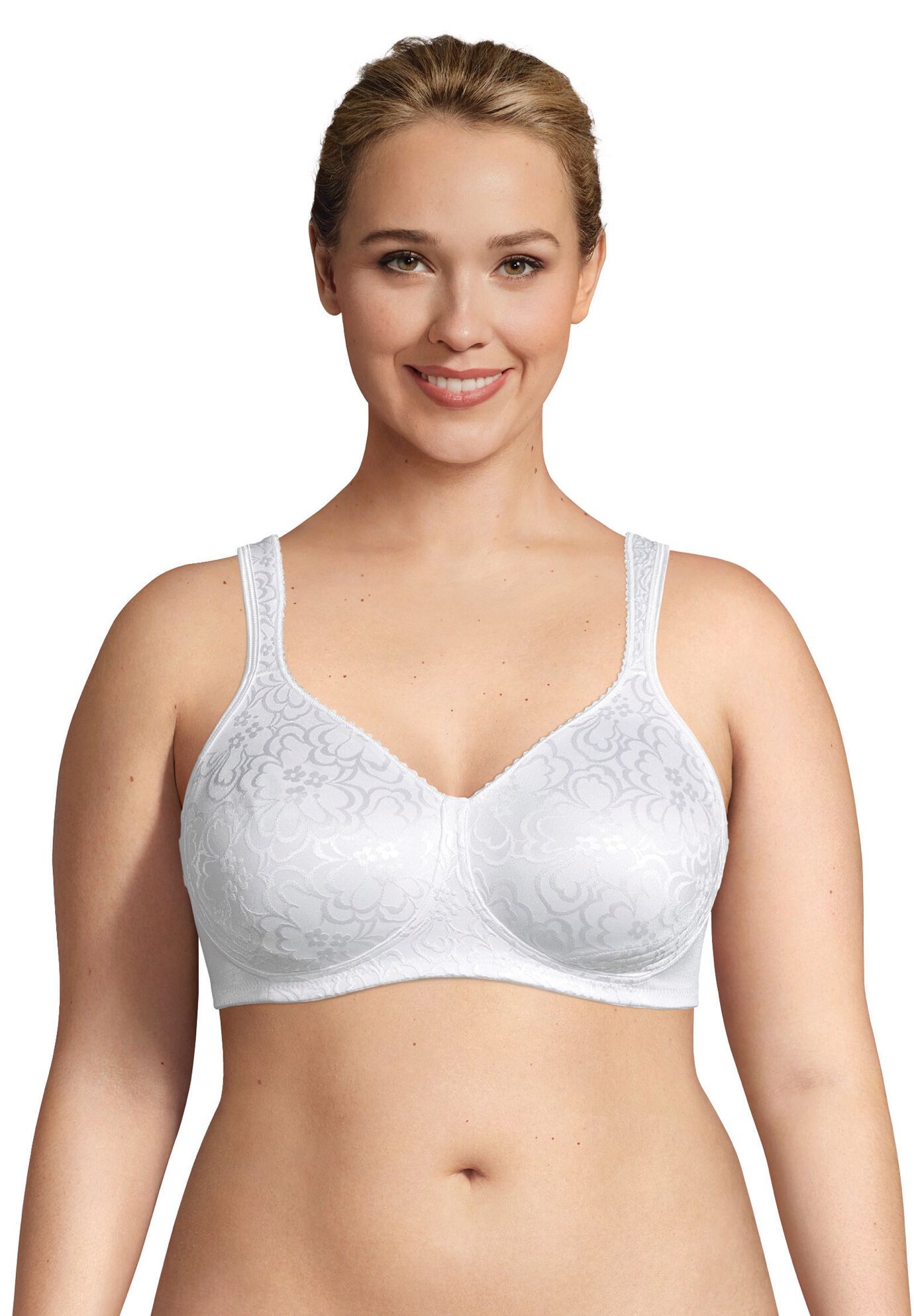Playtex® 18 Hour Ultimate Lift & Support Wirefree Bra, WHITE, hi-res image number 0