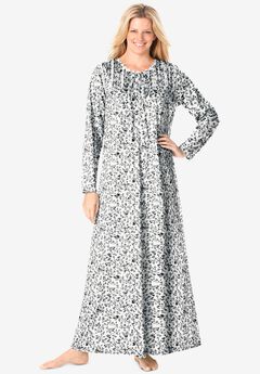 Floral Knit Gown