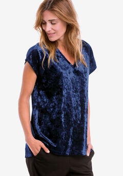 Crushed Velour Tee