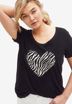 Plus Size Graphic Shirts