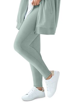 Cotton Spandex Full Length Leggings