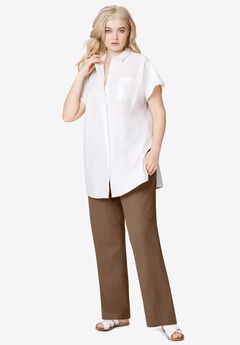 Plus Size Soft Pants