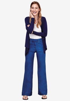 High-Waist Wide Leg Jeans