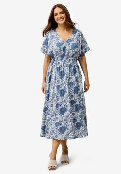 Plus Size Party Midi Dresses
