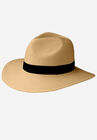 Straw Panama Hat, NATURAL, hi-res image number null