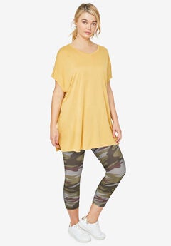 Knit Capri Leggings