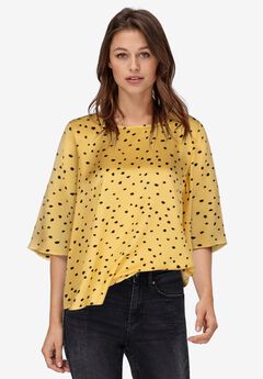 Relaxed Wide Sleeve Blouse