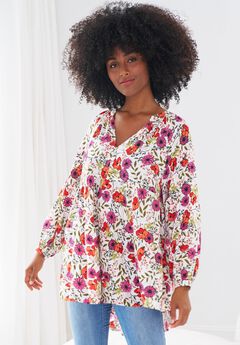 Plus Size Tiered Tops