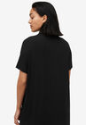Knit Mock Neck Dress, , on-hover image number null