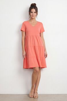 Plus Size V Neck Summer Dresses