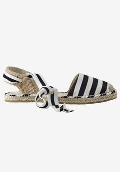 Lace-Up Flat Espadrilles