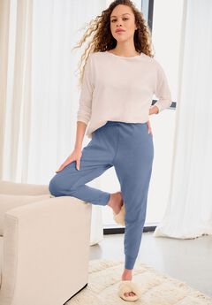 Cotton Spandex Jogger Pull On Pants