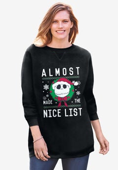 Disney Jack Skellington Fleece Sweatshirt