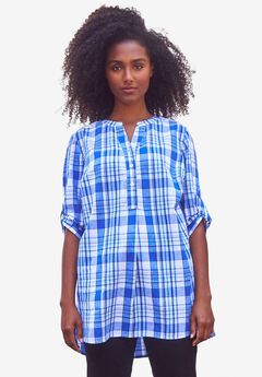 Plus Size Cotton Tunics