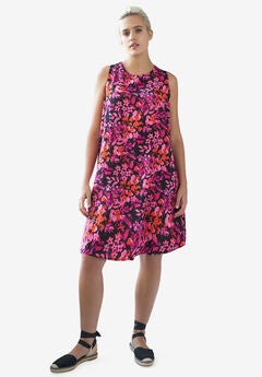 Sleeveless Shift Dress