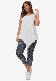 Knit Capri Leggings
