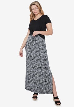 Knit Maxi Skirt