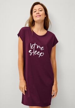 Cap Sleeve Sleep Shirt