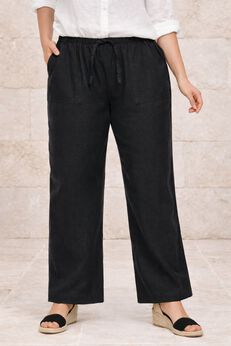 Plus Size Elastic Waist Pants