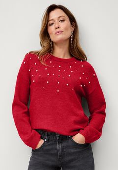 Pearl Embellished Pullover