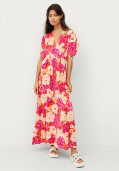 Knit Tie-Back Maxi