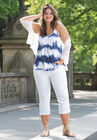 Stretch Slim Capris, , alternate image number null