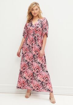 Plus Size Pretty Floral Dresses