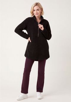Cotton Spandex Full Length Bootcut Flat Waistband Leggings
