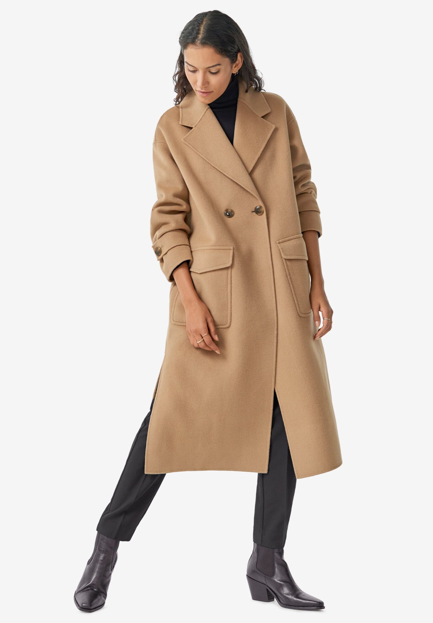 roamans plus size coats