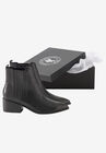Leather Chelsea Bootie, , alternate image number null