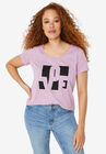 Love Ellos Tee, SWEET LILAC LOVE, hi-res image number null