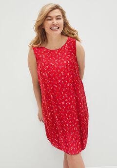 Sleeveless Shift Dress