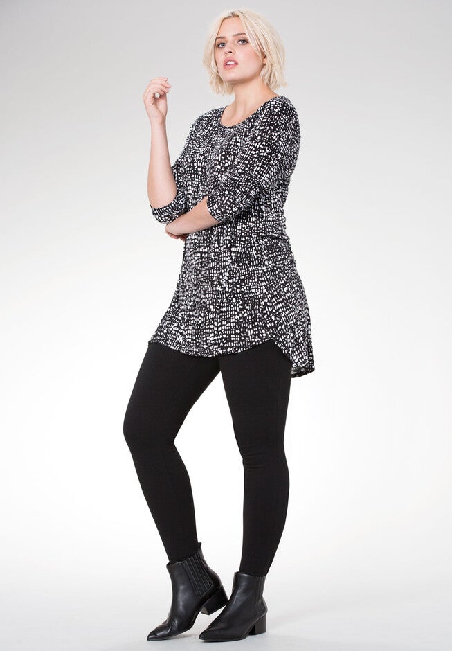 Leather Chelsea Bootie, , alternate image number 6