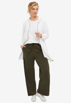 Wide Leg French Terry Sweatpant