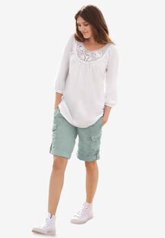 Plus Size Bermuda Shorts