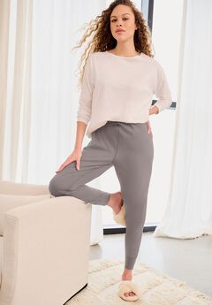 Cotton Spandex Jersey Jogger Sleep Pants