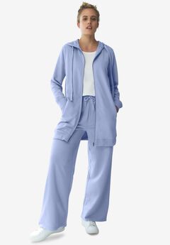 Wide Leg French Terry Sweatpant