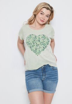Plus Size Screen Print Tees