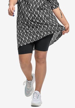 Stretch Knit Bike Shorts
