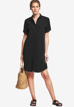 Plus Size Button Up Dresses
