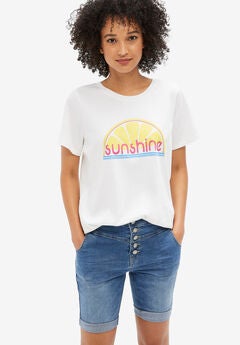 Plus Size Screen Print Tees