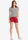 Stretch 5-Pocket Shorts, RADIANT RED, hi-res image number null