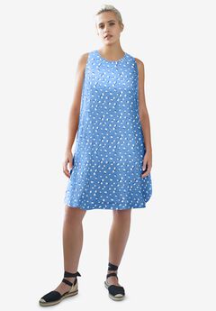 Sleeveless Shift Dress