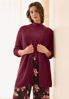Plus Size Extra Long Sweaters