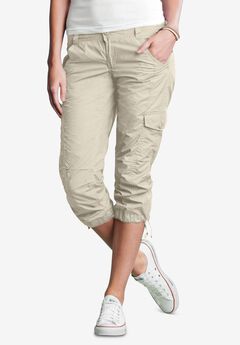 Stretch Cargo Capris by ellos®