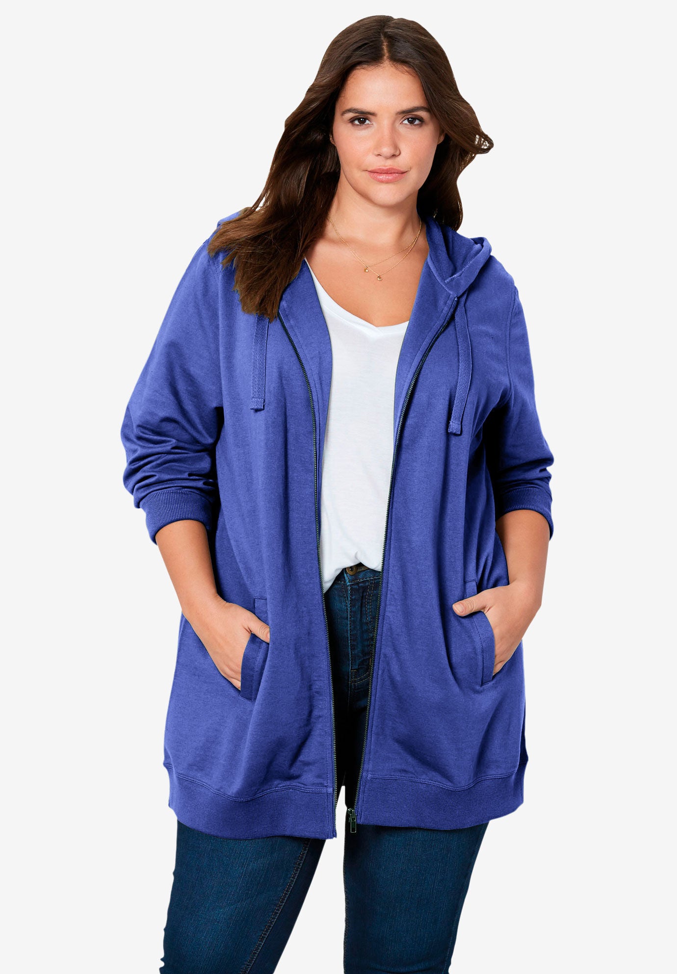 NEW Plus Size Utility Jacket Soft High Quality Hoodie L//XL//1X-2X-3X